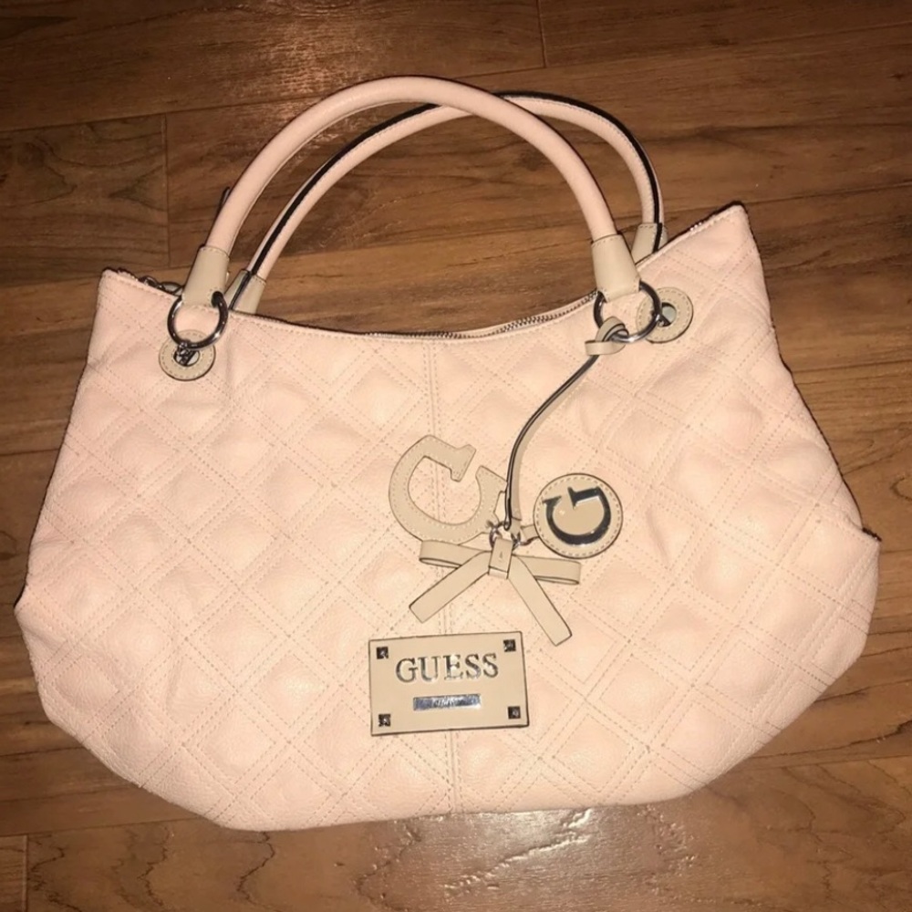Baby pink GUESS Purse